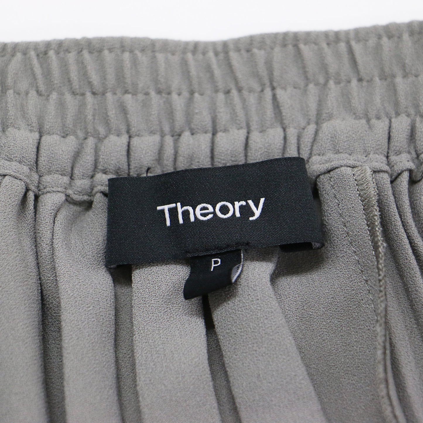 ランダムプリーツ ロング スカート / NATURAL CREPE IRREGULAR PLEAT SK アシンメトリー