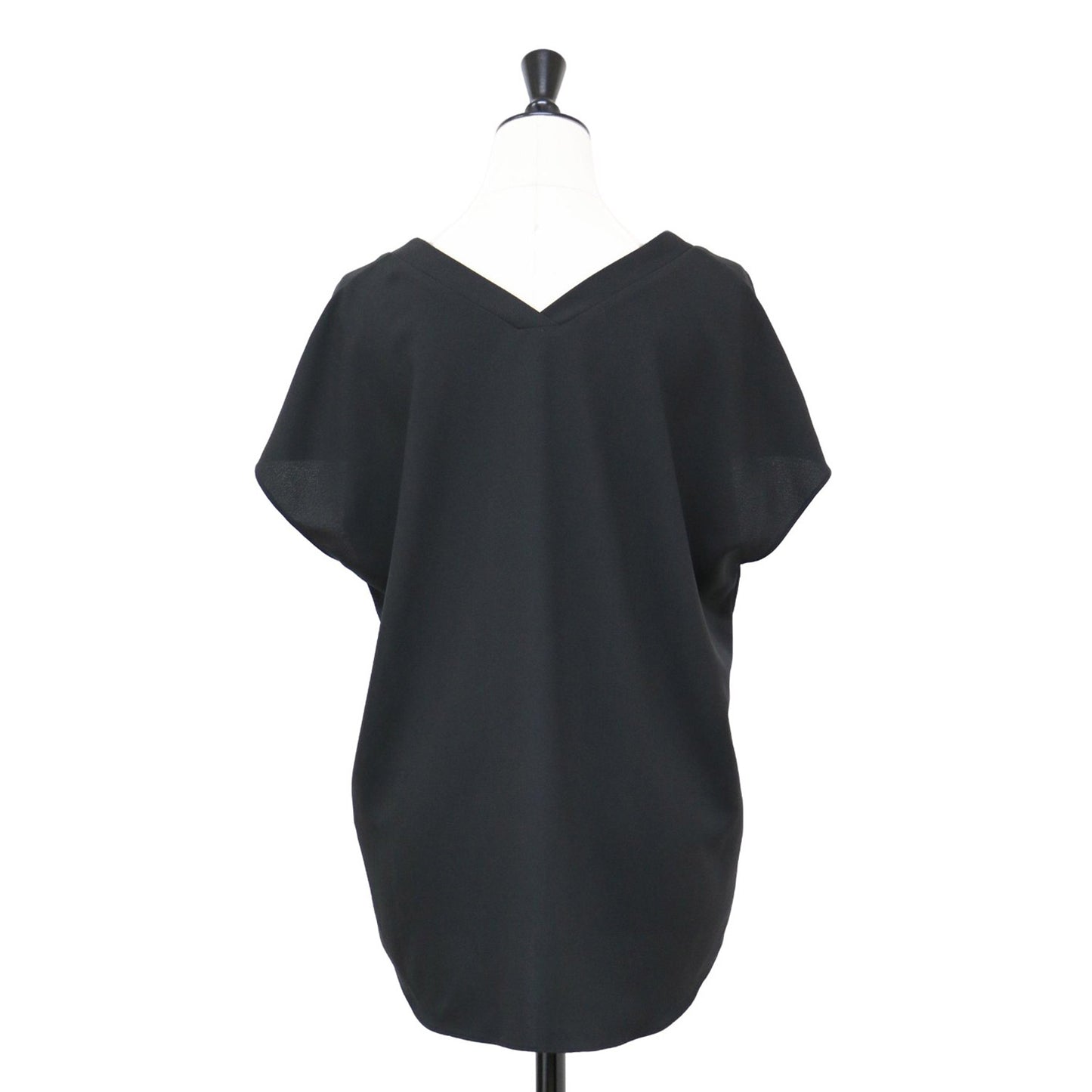 フレンチスリーブ ブラウス / SHALLOW.GGT ORWYN Vネック ウォッシャブル