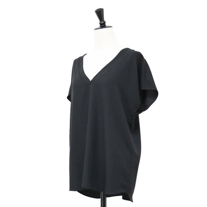 フレンチスリーブ ブラウス / SHALLOW.GGT ORWYN Vネック ウォッシャブル