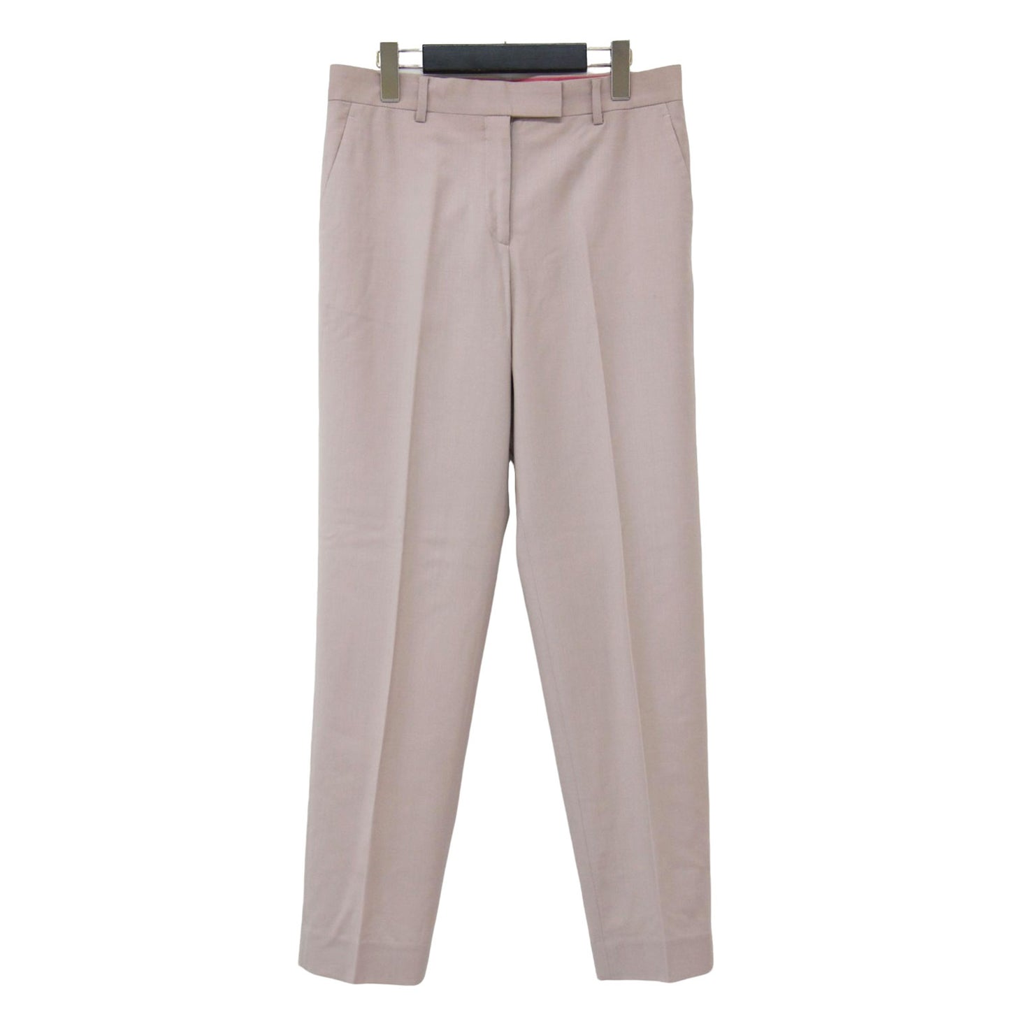 20春夏 スモーキング ストレッチ シガレット パンツ / スラックス センタープレス ウール ナイロン