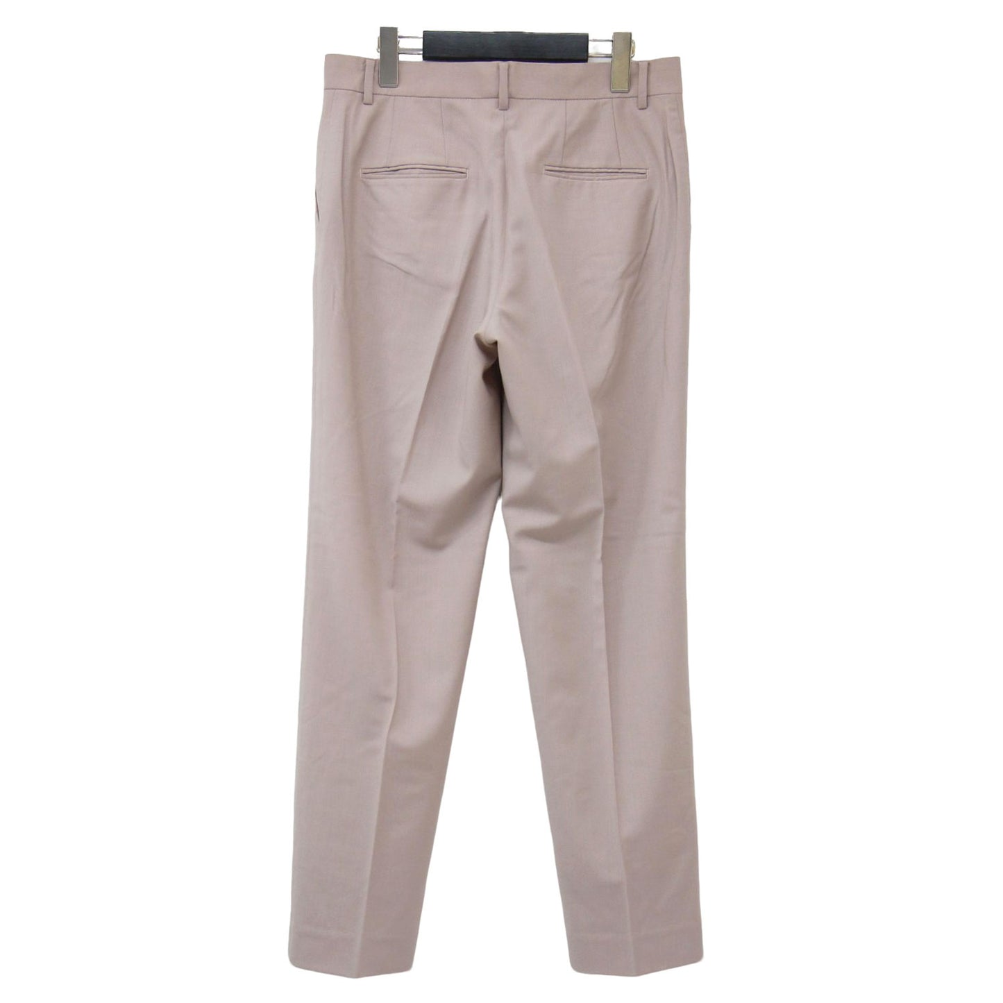 20春夏 スモーキング ストレッチ シガレット パンツ / スラックス センタープレス ウール ナイロン