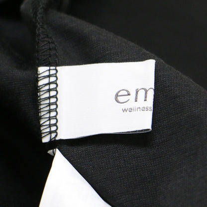 カットソー オールインワン / サロペット キーネック 半袖 ストレッチ コットン