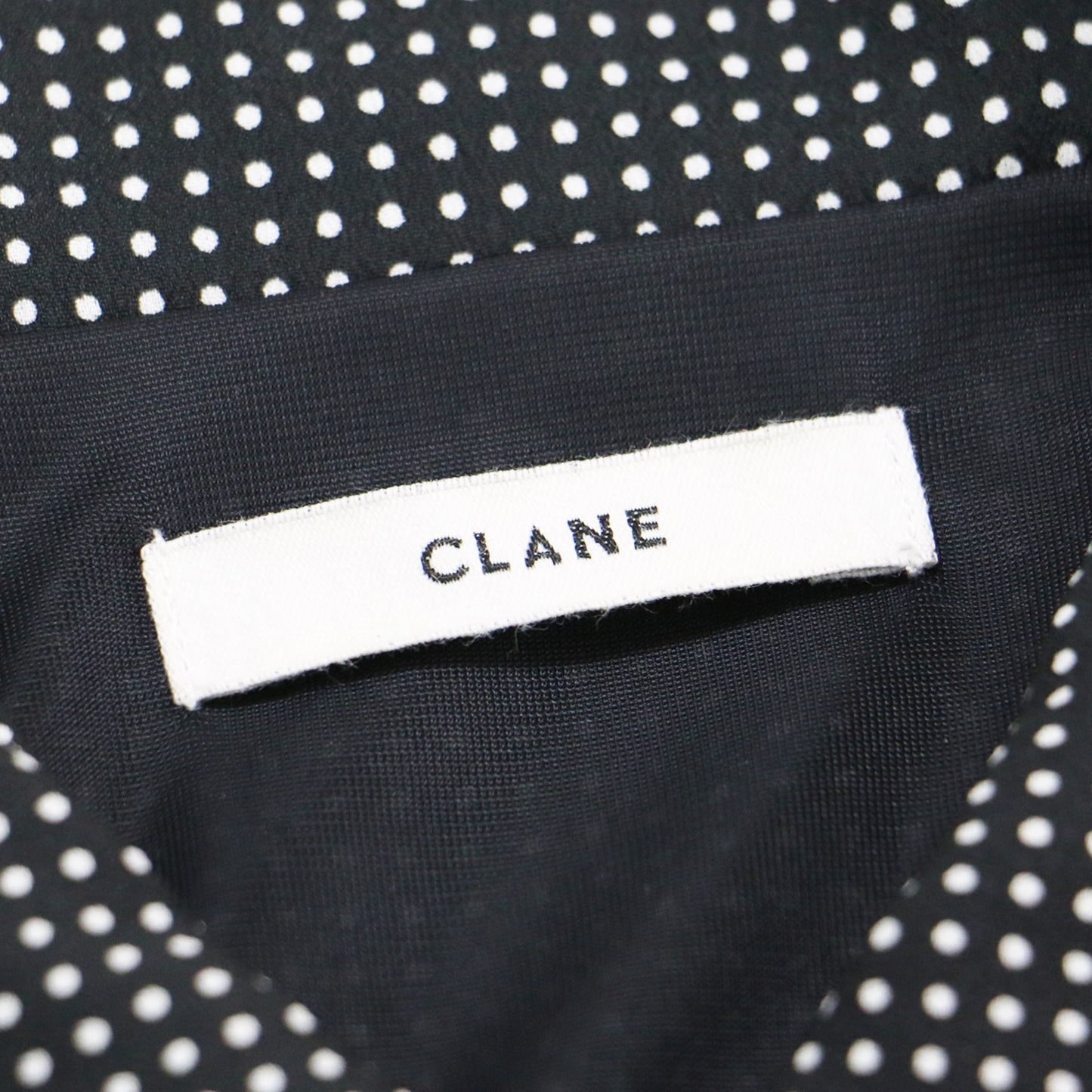 ドット シャツカラー レディ ワンピース / DOT SHIRTS COLLAR LADY OP ロング丈 半袖 襟付き フレア