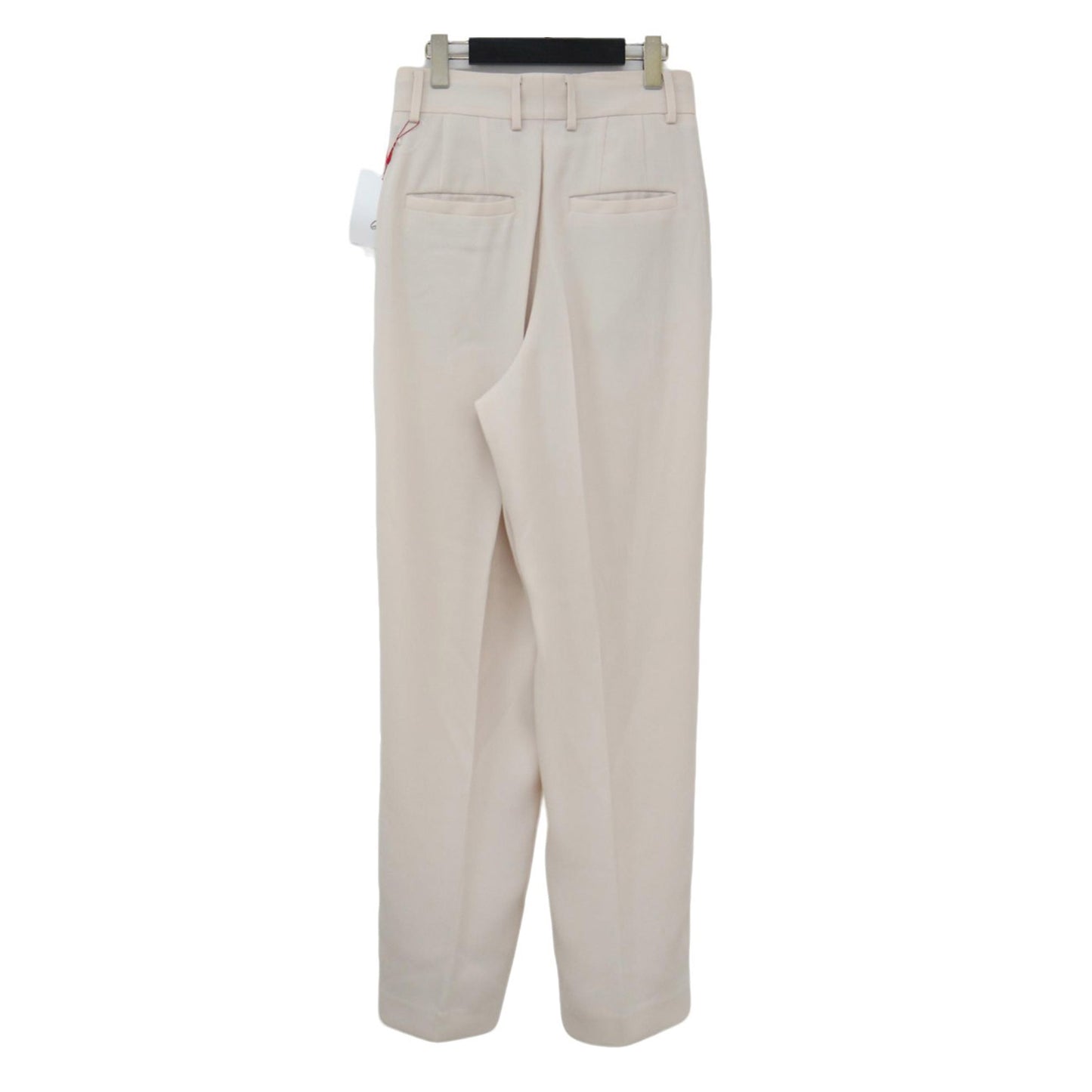 ジョーゼット タック パンツ / GEORGETTE TUCK PANTS ハイウエスト テーパード センタープレス