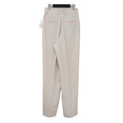 ジョーゼット タック パンツ / GEORGETTE TUCK PANTS ハイウエスト テーパード センタープレス