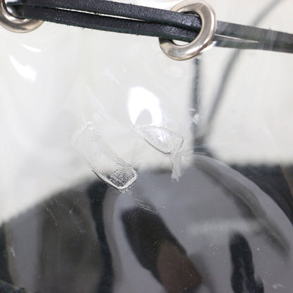 フリンジ カーニバル ショルダーバッグ / CARNIVAL L TRANSPARENT レザー PVC 巾着