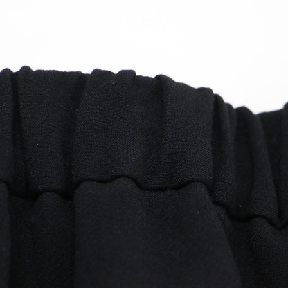 22秋冬 ゴムジョッパーズ テーパードパンツ / ELASTIC JODHPURS イージーパンツ ウエストゴム ツータック ストレッチ