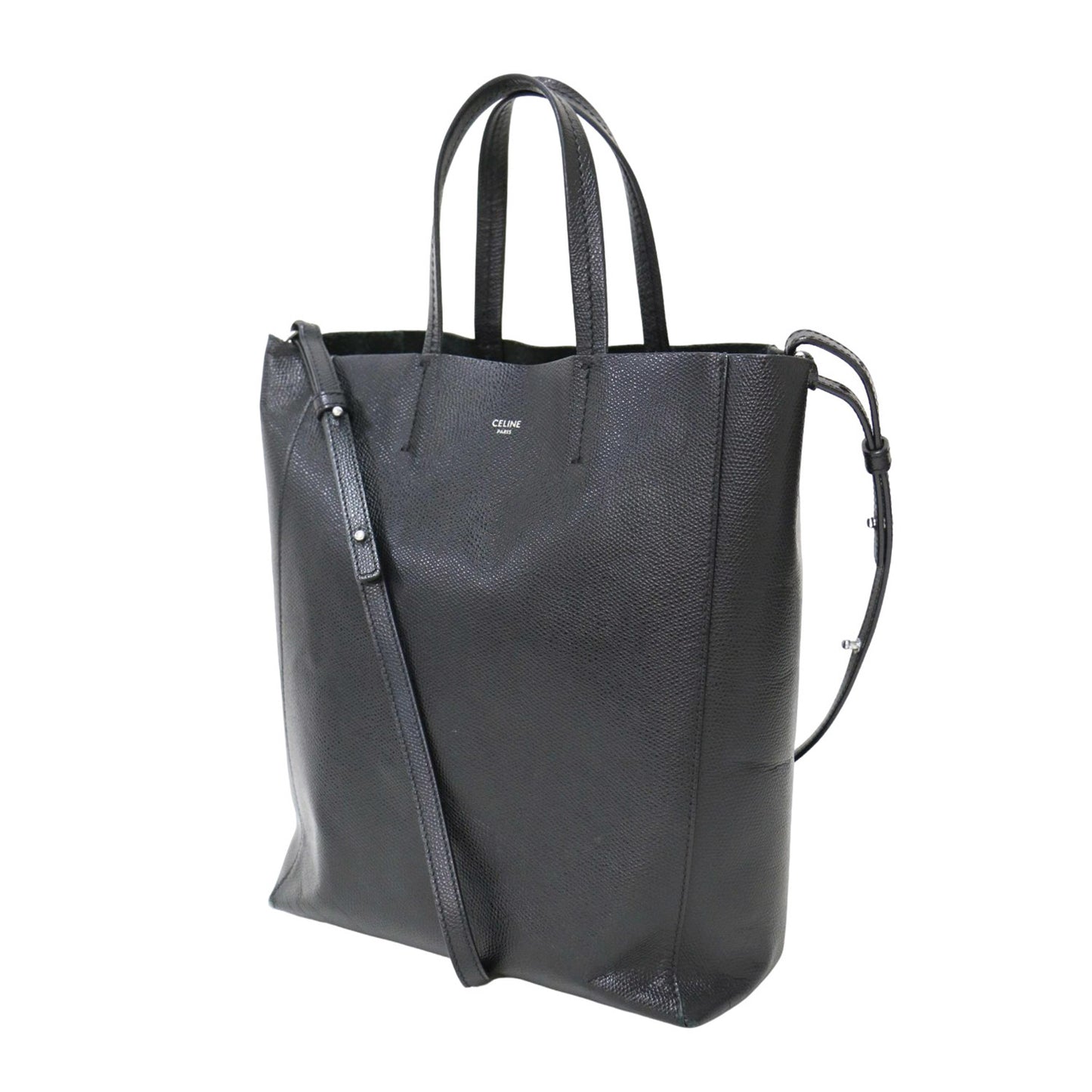 バーティカル カバ スモール トートバッグ / ショルダーバッグ 2WAY レザー