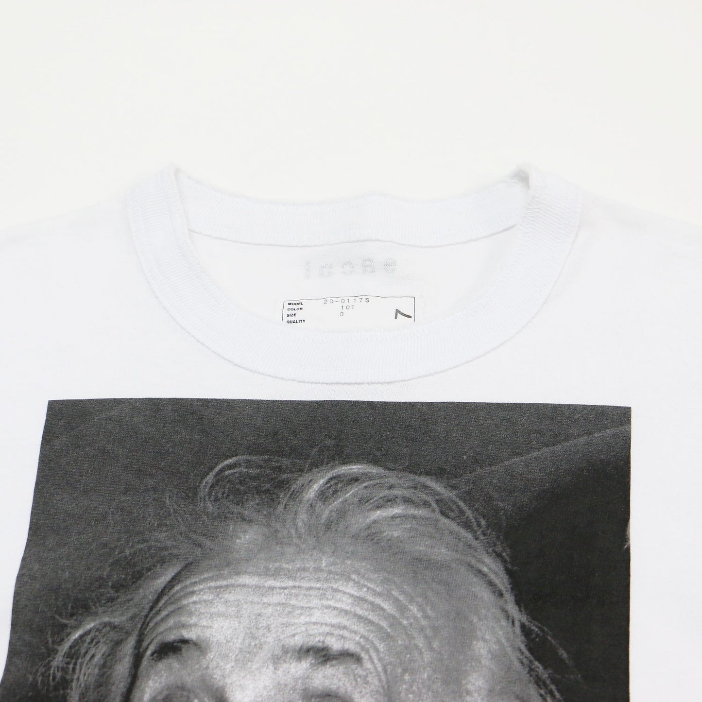 アインシュタイン Tシャツ / Einstein T-Shirt ショートスリーブ 半袖 フォトプリント コットン