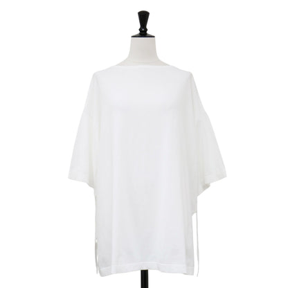 ニット ドルマン Tシャツ / 半袖 ショートスリーブ クルーネック コットン