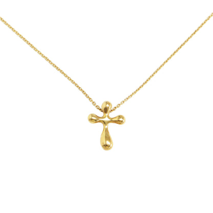 エルサ ペレッティ スモール クロス ネックレス / ペンダント K18YG