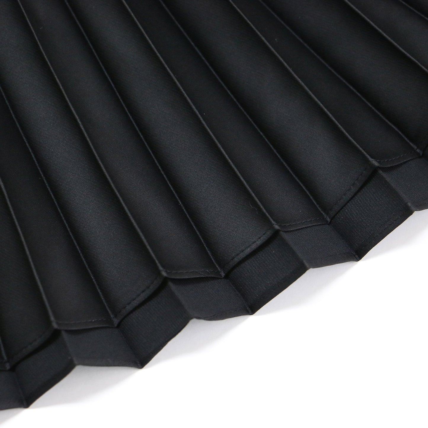 プリーツ ノースリーブ ワンピース / BELSAY.RIB VINESSI ロング丈 コンビ 切替 リブ