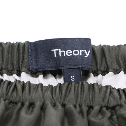 ミモレ サテン フレア スカート / CHARMEUSE SUB PULL ON FL SK ウエストゴム ギャザー シルク