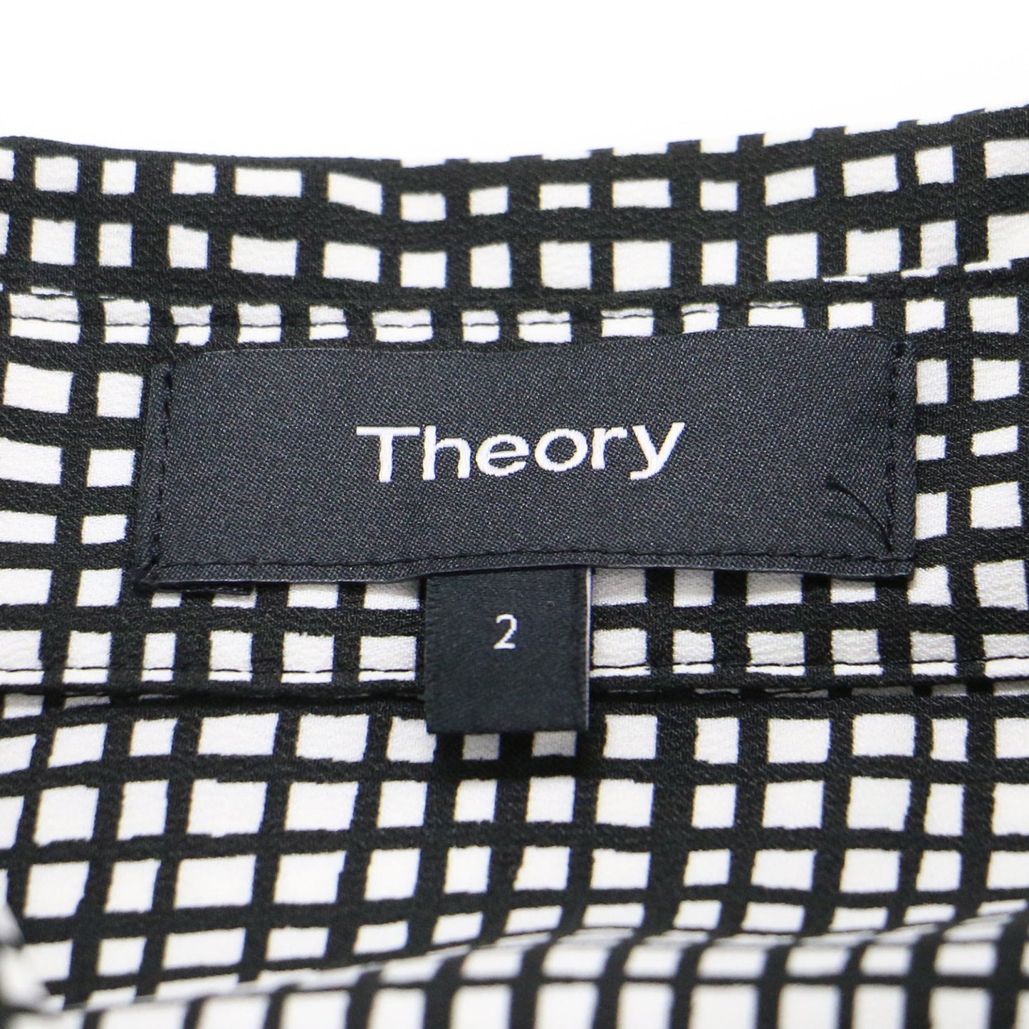 ジオメトリック柄 シャツ ワンピース / GEOMETRIC PRINT BELTED SHIRT DRESS ロング丈 長袖 ロープベルト スリット