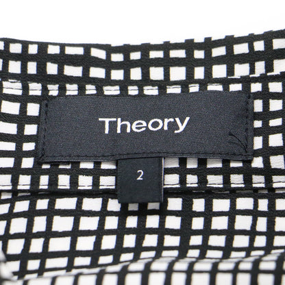 ジオメトリック柄 シャツ ワンピース / GEOMETRIC PRINT BELTED SHIRT DRESS ロング丈 長袖 ロープベルト スリット