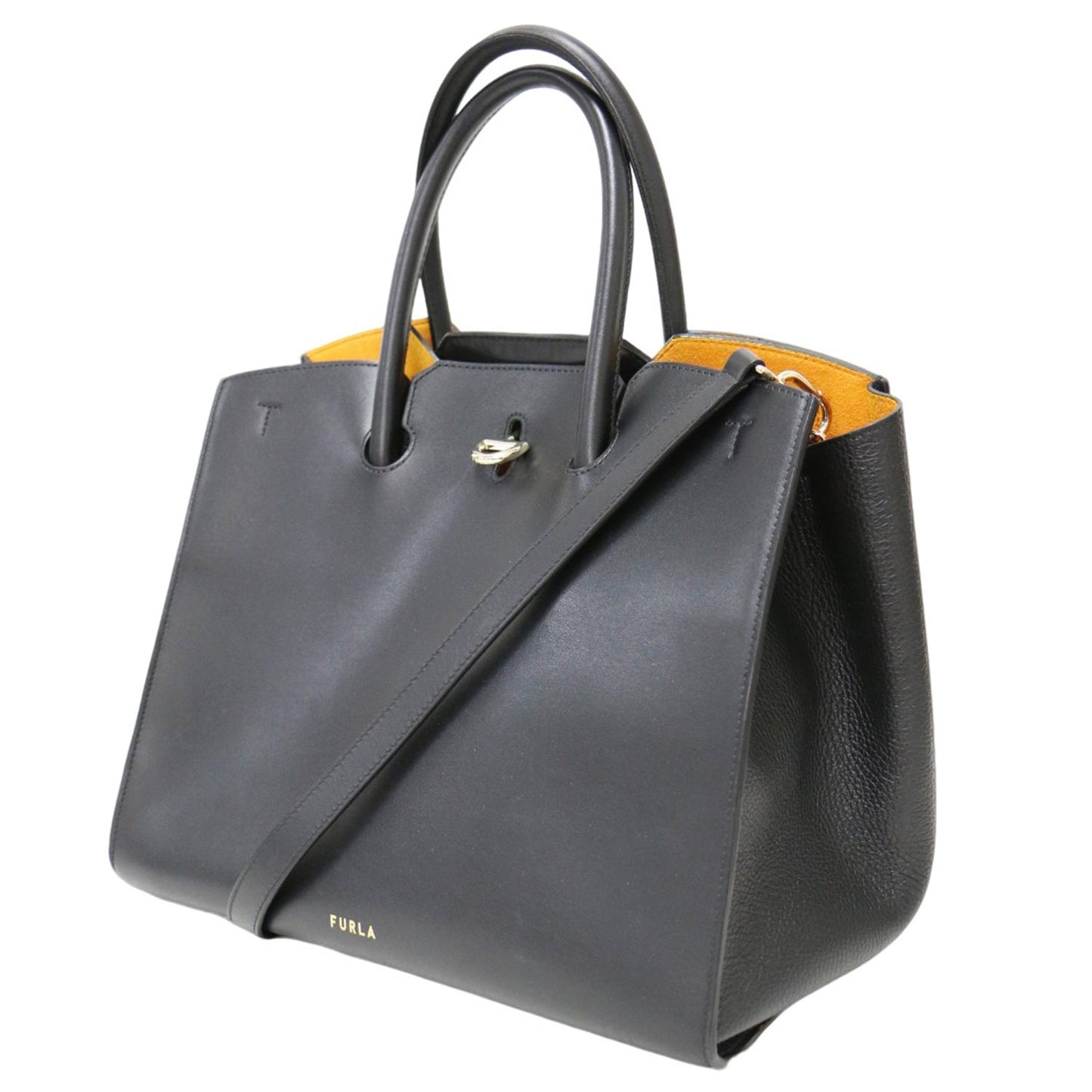 ジェネシ トートバッグ / GENESI L TOTE ロゴ カーフスキン レザー 本革 牛革