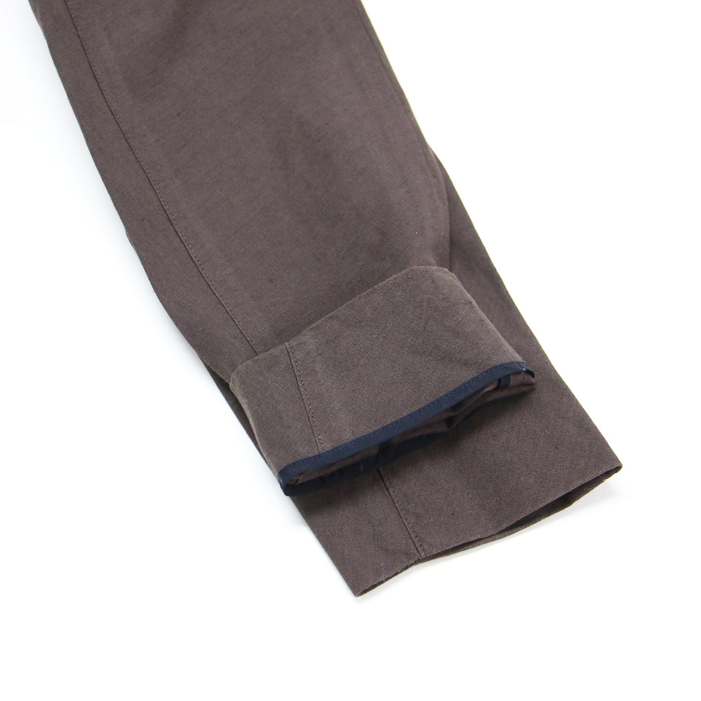 20春夏 ハイブリッド ストレッチ ベルテッド ノーカラー ジャケット / 長袖 ドルマンスリーブ Vネック リネン