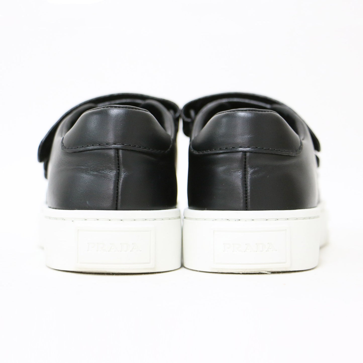 レザー ベルクロ スニーカー / ローカット マジックテープ マット