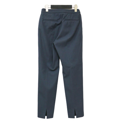 24春夏 ビッグカルゼ バックスリット パンツ / シガレットパンツ スラックス テーパード センタープレス ストレッチ