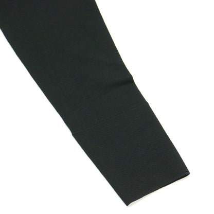 24秋冬 女の子モチーフ ニット / クルーネック 長袖 ギャザースリーブ ストレッチ