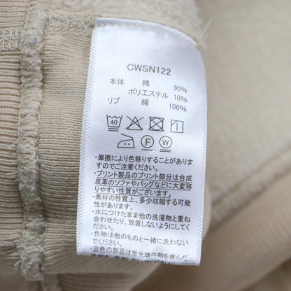 × FRAY I.D ロゴ 刺繍 フーディ パーカー / プルオーバー 長袖 オーバーサイズ 裏起毛 コットン