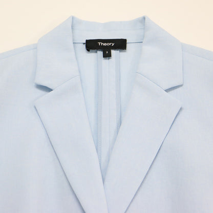 24春夏 テーラード ジャケット / Crisp Twill SB Slim Blazer UL ノッチドラペル シングル 2ボタン ウォッシャブル