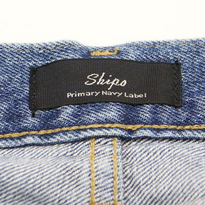 × SHIPS 別注 25春夏 デニムパンツ / カービーシルエット 5ポケット ストーンウォッシュ