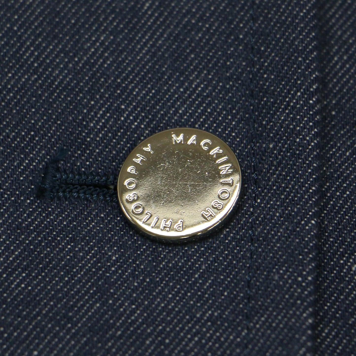 24春夏 ウェルベリー デニム Aライン コート / WELBURY DENIM ステンカラーコート ミドル丈 オーバーサイズ コットン