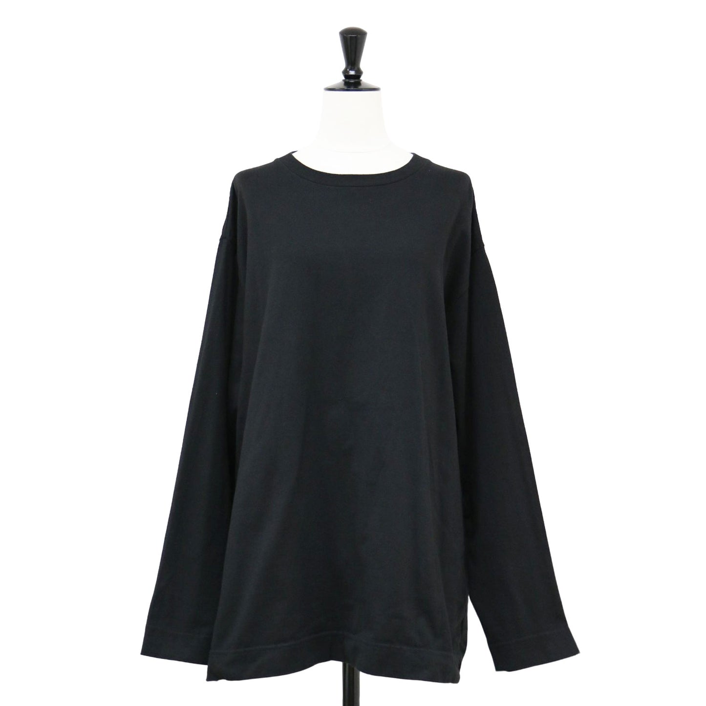 オーバーシルエット ロングスリーブ Tシャツ / OVER SILHOUETTE カットソー クルーネック 長袖 コットン