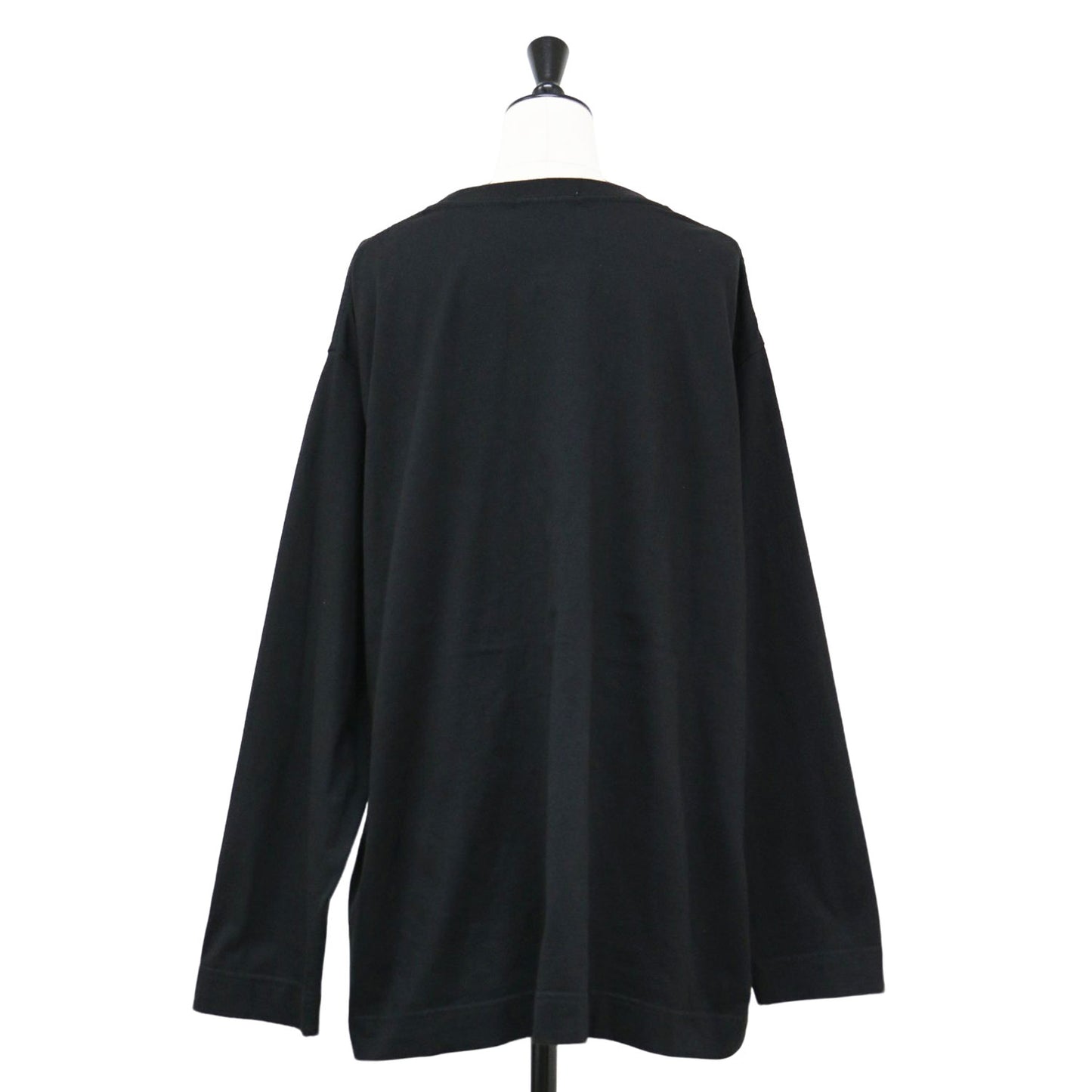 オーバーシルエット ロングスリーブ Tシャツ / OVER SILHOUETTE カットソー クルーネック 長袖 コットン