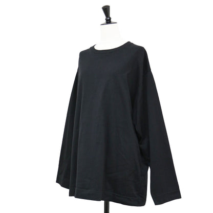 オーバーシルエット ロングスリーブ Tシャツ / OVER SILHOUETTE カットソー クルーネック 長袖 コットン