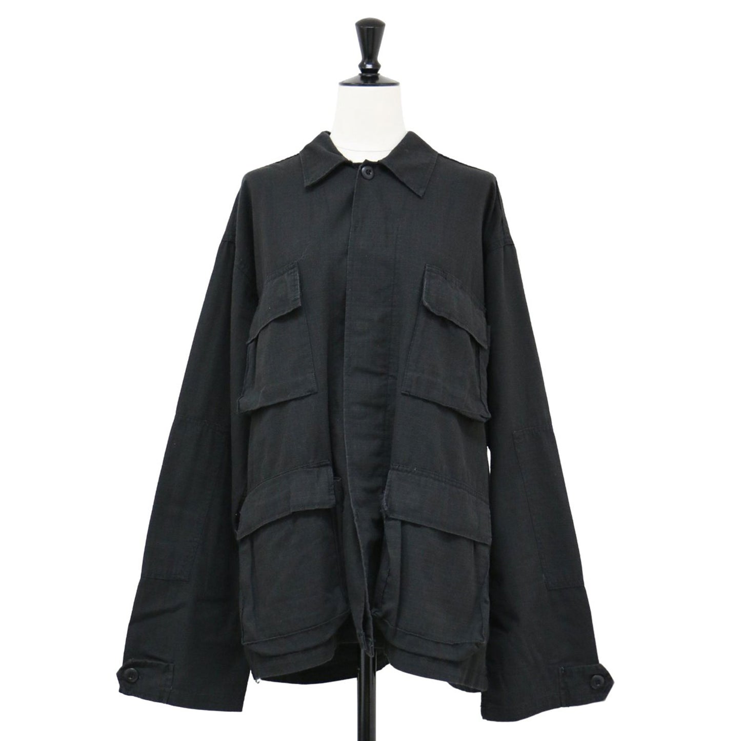 BDU シャツ ジャケット / ブルゾン ミリタリー リップストップ コットン