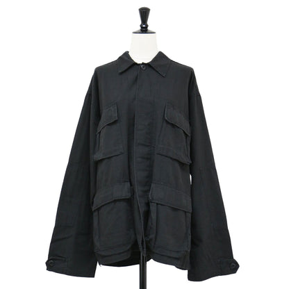 BDU シャツ ジャケット / ブルゾン ミリタリー リップストップ コットン