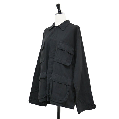 BDU シャツ ジャケット / ブルゾン ミリタリー リップストップ コットン