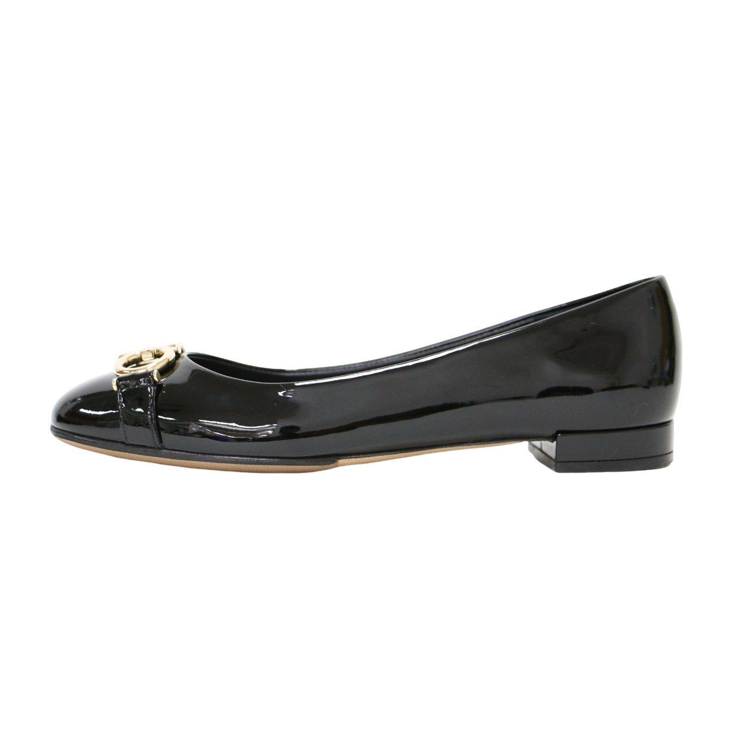 Salvatore Ferragamo サルヴァトーレ フェラガモ「GARDA 10」パンプス Salvatore Ferragamo (サルヴァトーレ フェラガモ) エナメル フラット