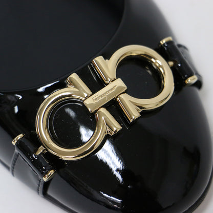 エナメル フラット パンプス / GARDA 10 ガンチーニ ラウンドトゥ ローヒール