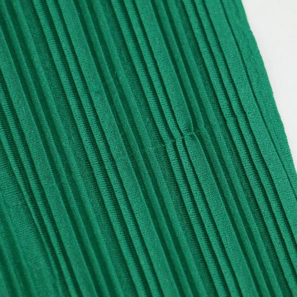 タートルネック プリーツ トップス PP23-FK373 / カットソー 長袖