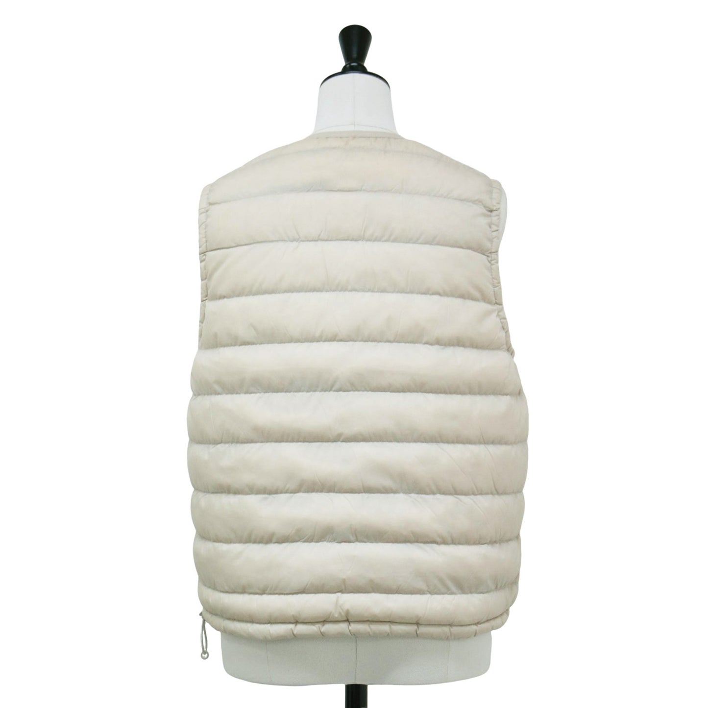 クルーネック インナー ダウン ベスト / CREWNECK INNER DOWN VEST マット ロゴ ナイロン
