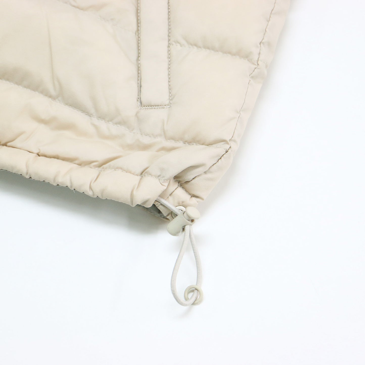 クルーネック インナー ダウン ベスト / CREWNECK INNER DOWN VEST マット ロゴ ナイロン