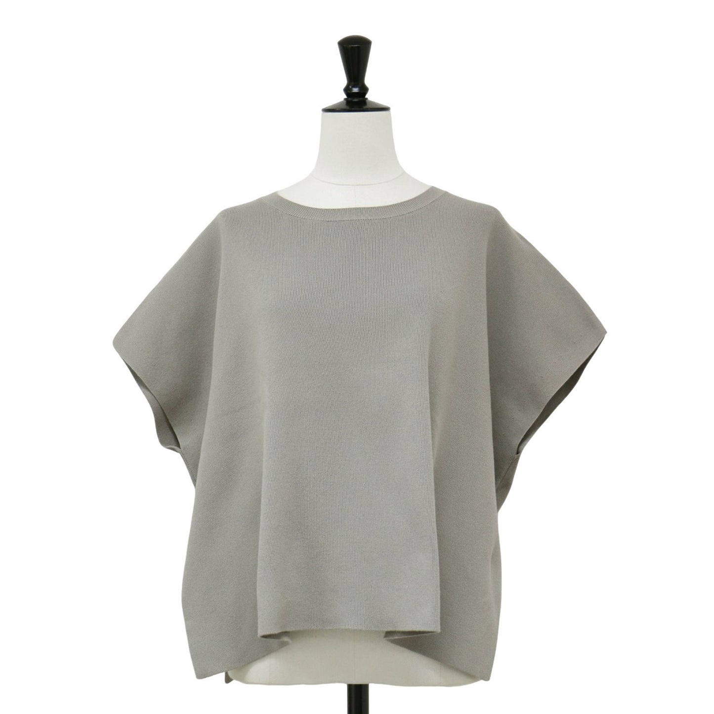 ソウバリ ニット ベスト / プルオーバー クルーネック フレンチスリーブ