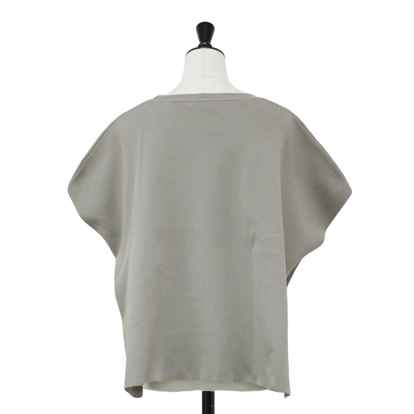 ソウバリ ニット ベスト / プルオーバー クルーネック フレンチスリーブ