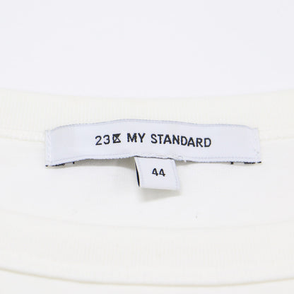 25春夏 コットン ベアジャージー ロング Tシャツ / カットソー クルーネック 長袖 無地 シャツテール