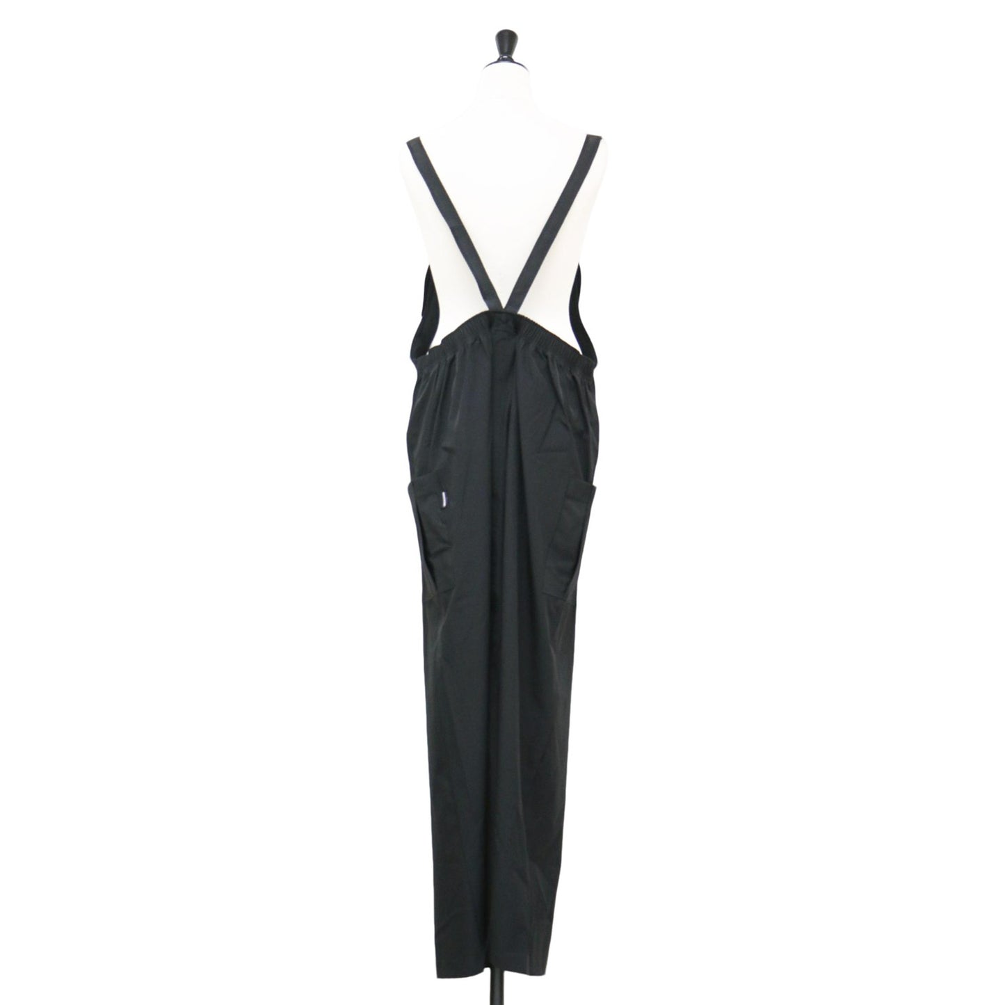 × SLOBE IENA 別注 24秋冬 ジャンスカ / ロングワンピース ストレートシルエット ポケット ストレッチ ナイロン