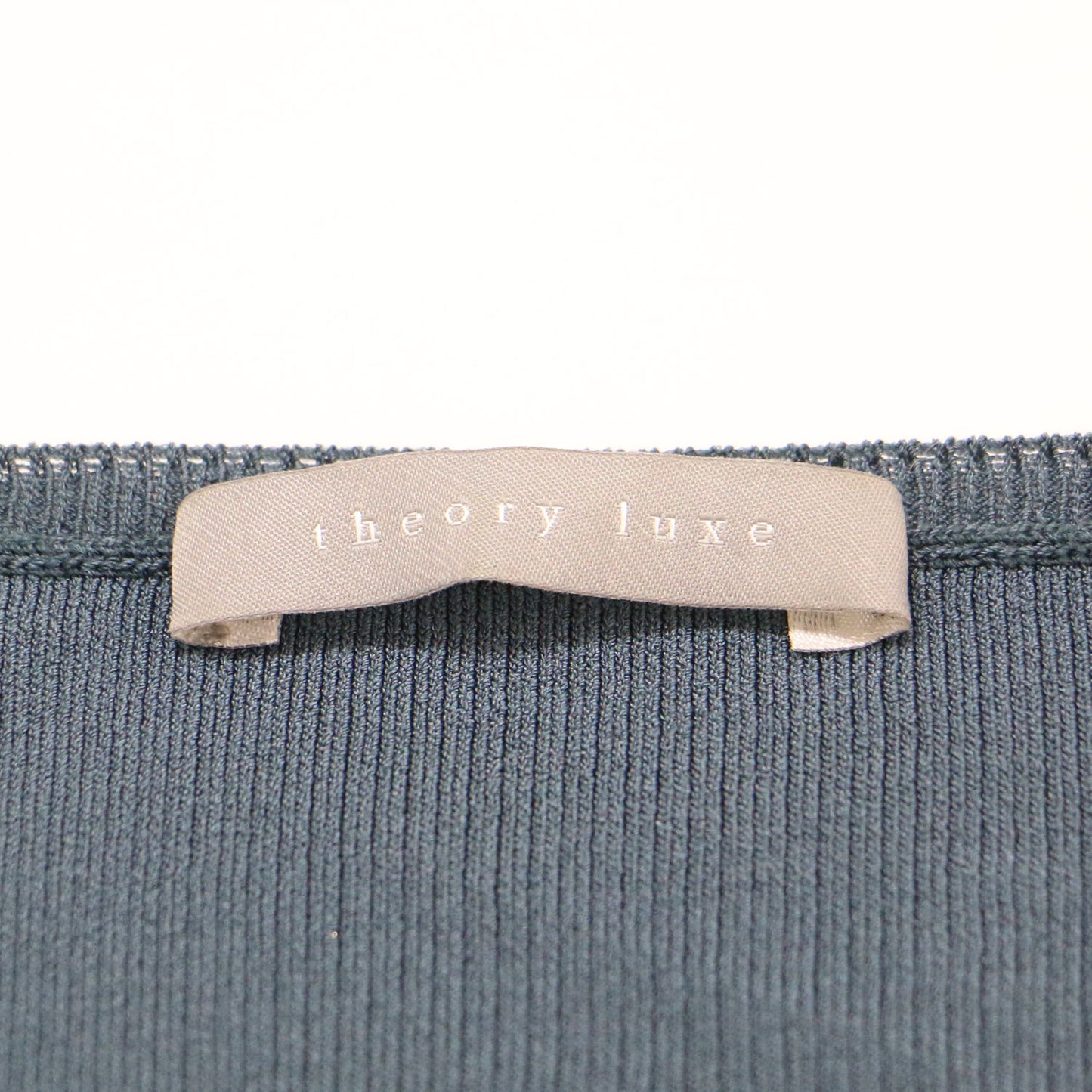 リブ プルオーバー ニット / MULTI.RIB OTTA Vネック 長袖 9分丈 レーヨン