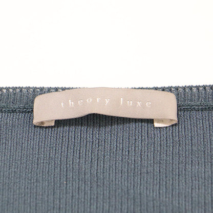 リブ プルオーバー ニット / MULTI.RIB OTTA Vネック 長袖 9分丈 レーヨン