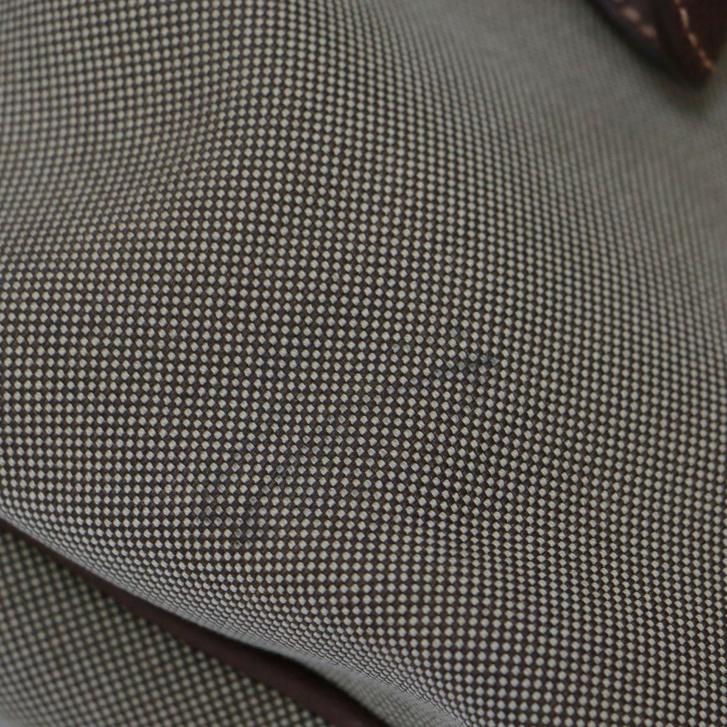 ロゴジャガード キャンバス トートバッグ BN1302 / ショルダーバッグ レザーコンビ