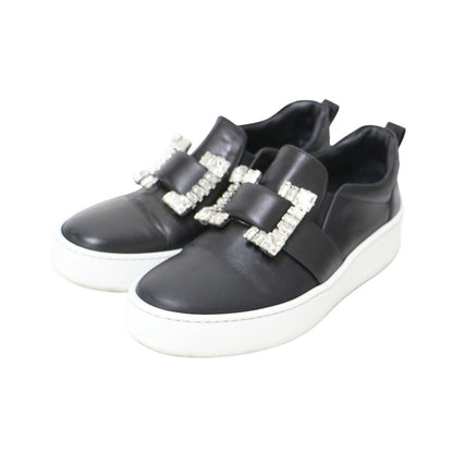 クリスタルバックル スリッポン / Twenty Sport スニーカー ビジュー レザー 本革 牛革