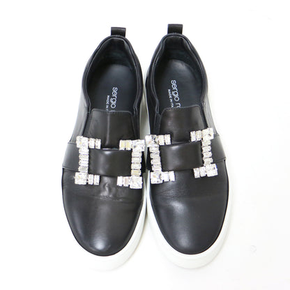 クリスタルバックル スリッポン / Twenty Sport スニーカー ビジュー レザー 本革 牛革