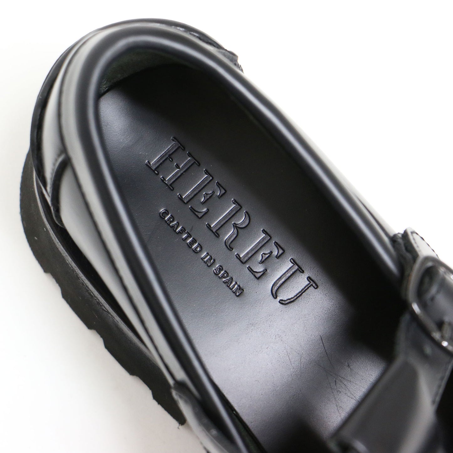 アルバー スポーツ Tバー ローファー / ALBER SPORT モカシン トレッドソール カーフレザー 牛革