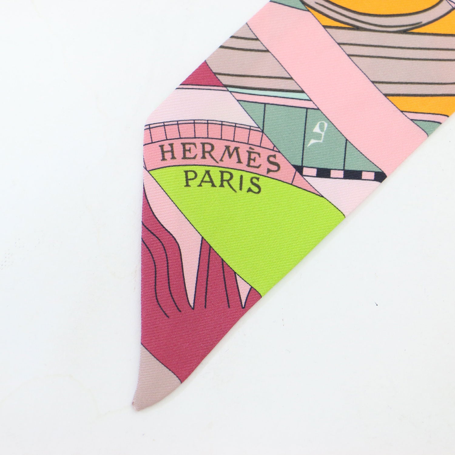 HERMES ツイリー ASTROLOGIE A POIS 占星術柄 エルメス HERMES ツイリー ASTROLOGIE A POIS 占星術 レッドxピンクx
